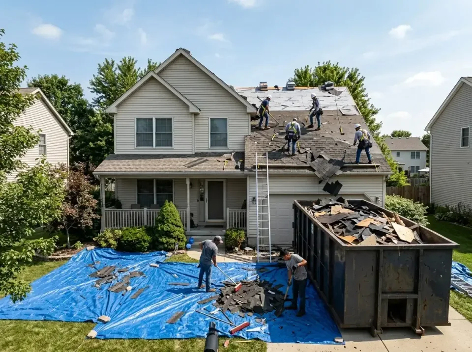 roof-replacement-debris-remova-004 — frequently asked questions, Cheapest Dumpster Rentals in Mount Pleasant, TX